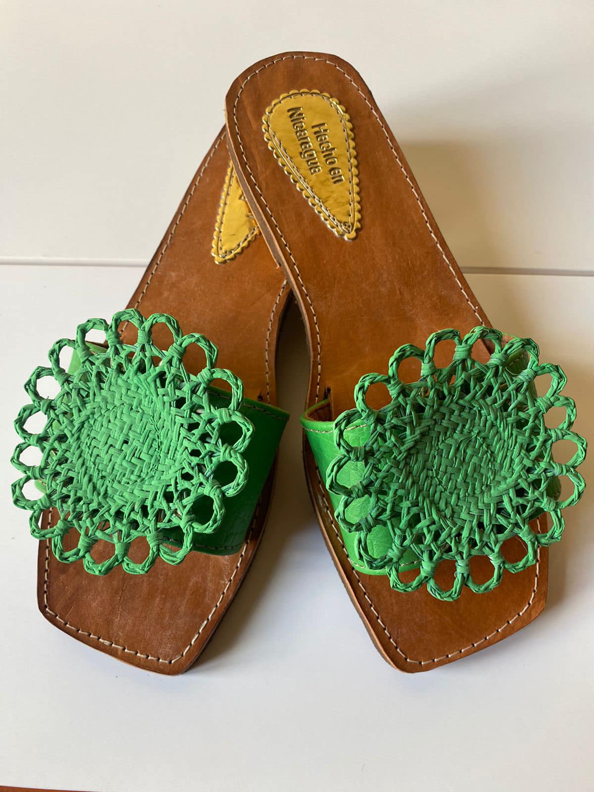 Sandalias Isabella en Color Verde