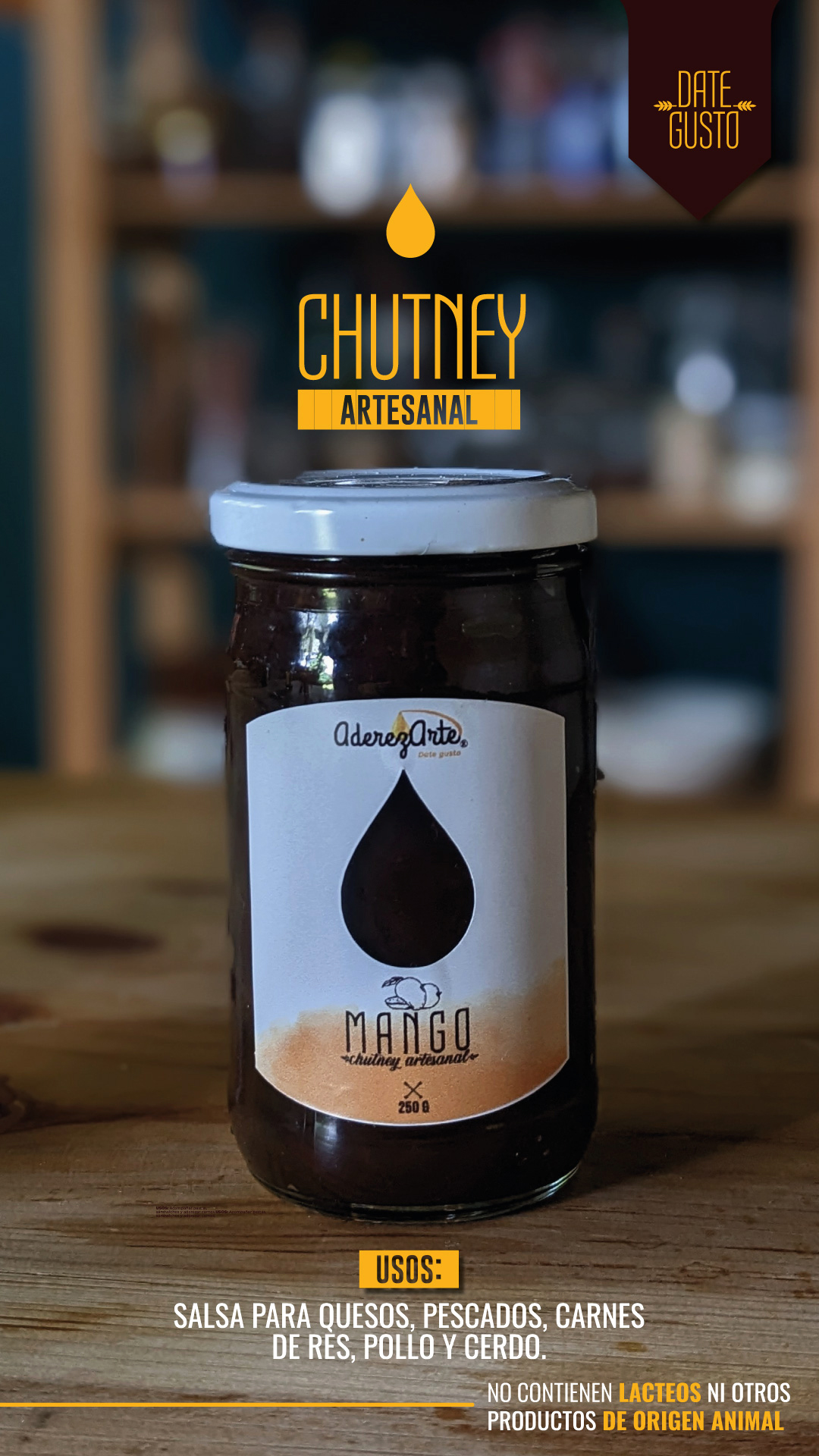 delicioso Chutney de Mango